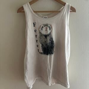 Vintage Ferret tank top size XL